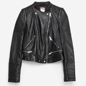 Real Leather Zara Biker Jacket